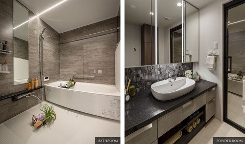 BATHROOM／POWDER ROOM