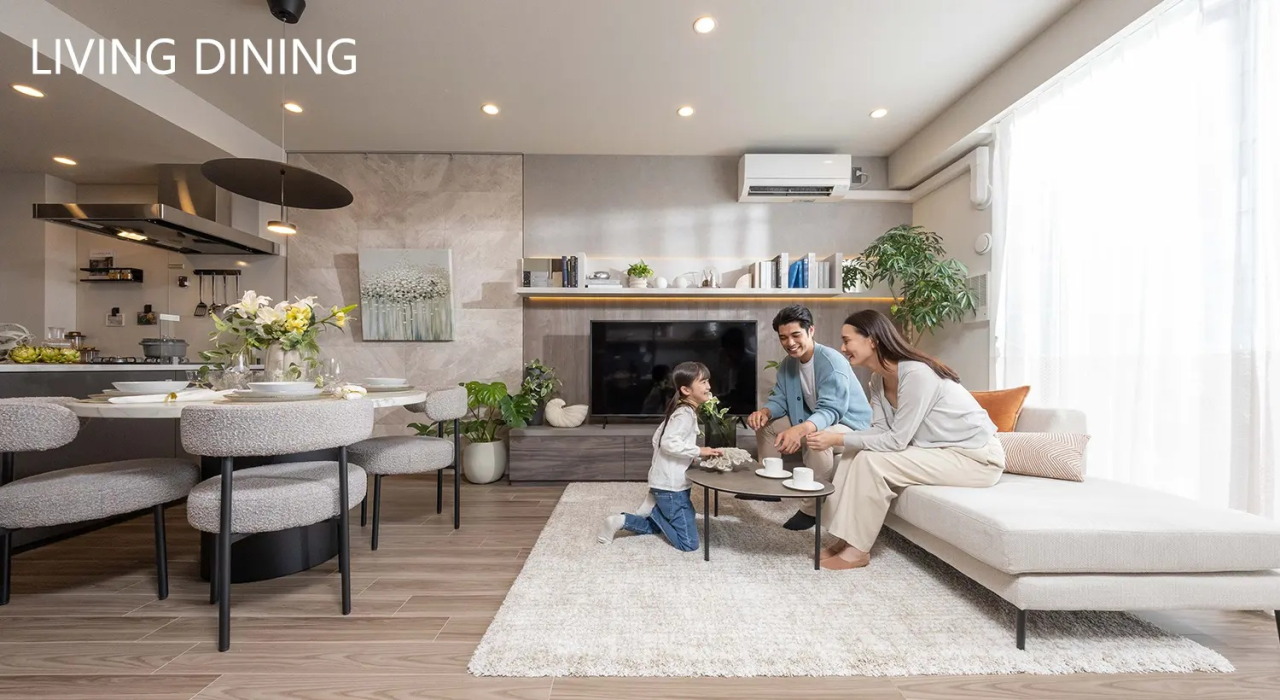 LIVING DINING