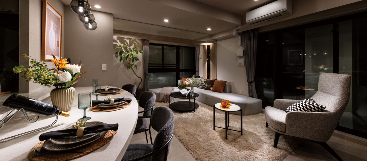 LIVING DINING