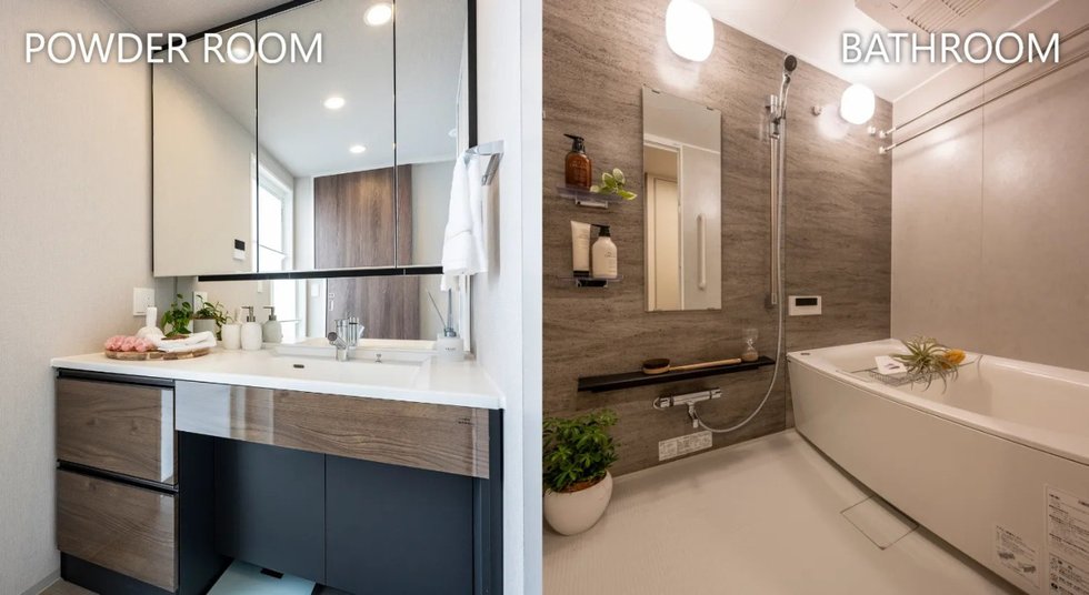 POWDER ROOM/BATHROOM