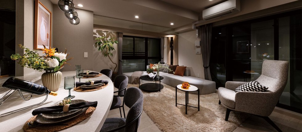 LIVING DINING