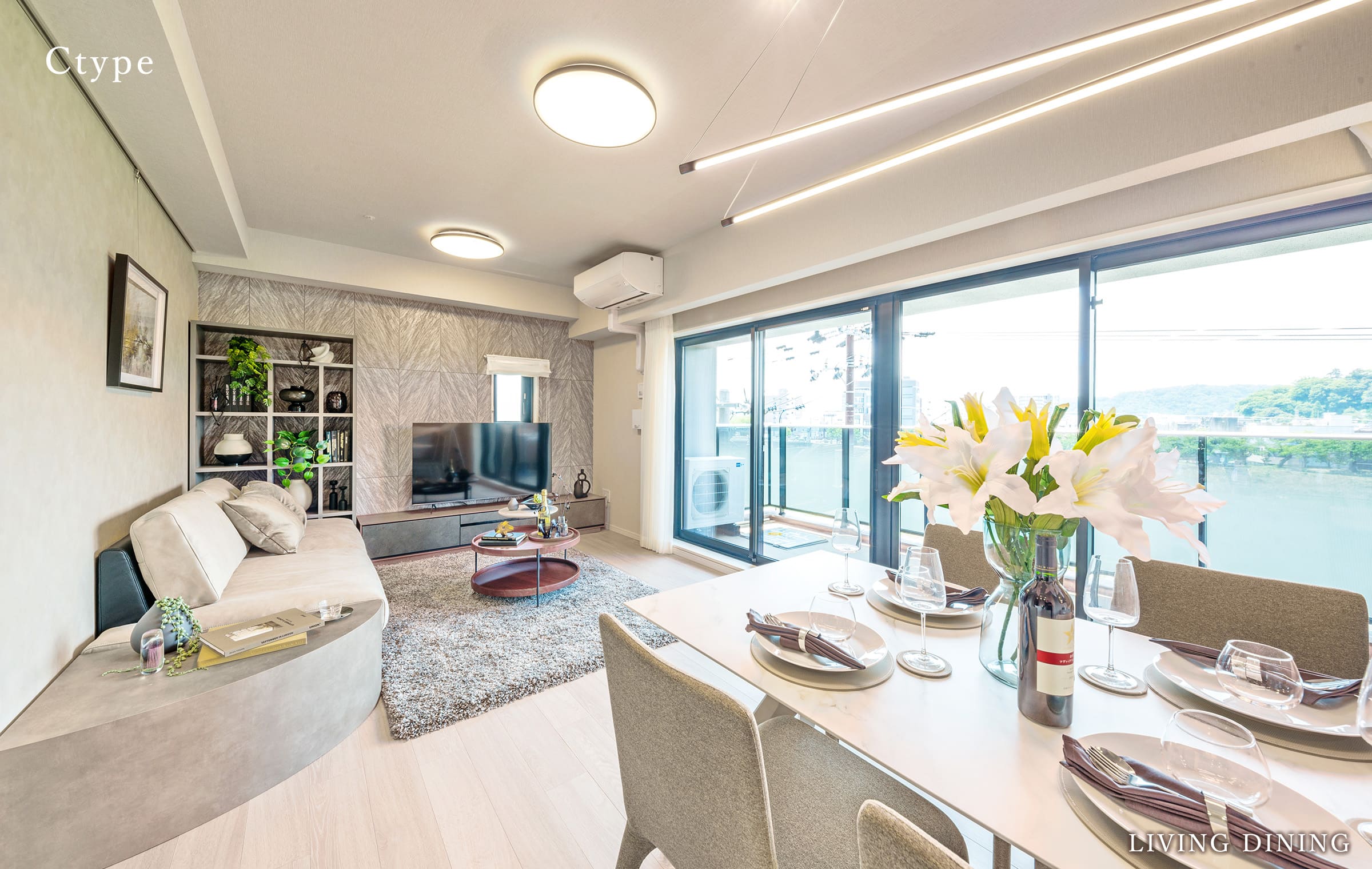 LIVING DINING