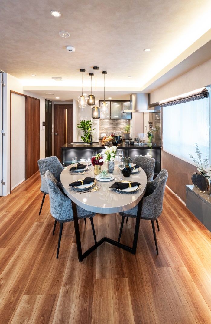 LIVING DINING KITCHEN