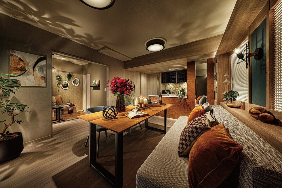 LIVING DINING