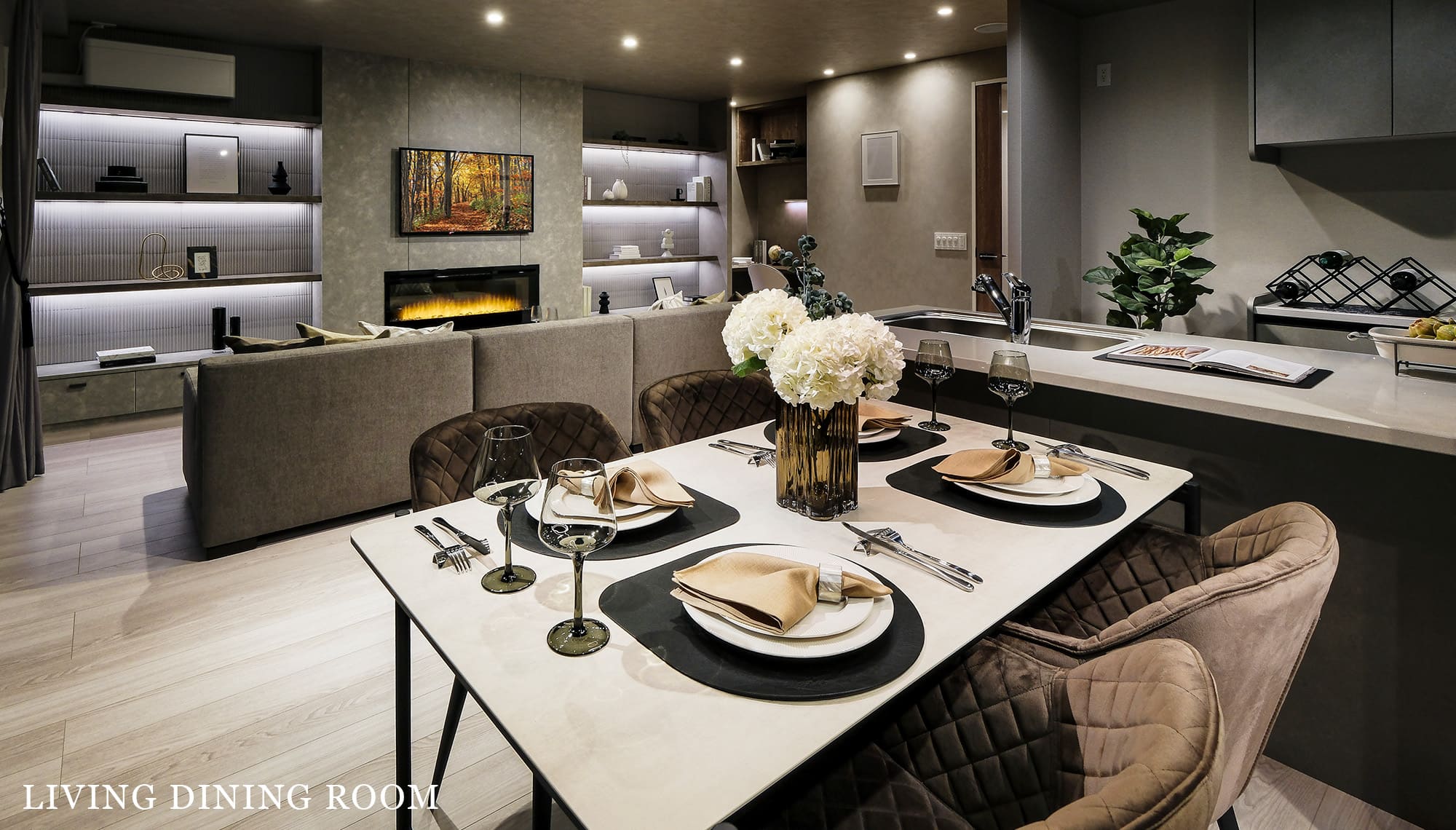LIVING DINING ROOM