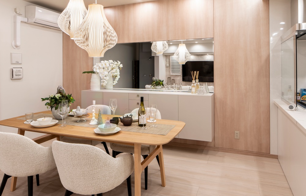 Living Dining Kitchen