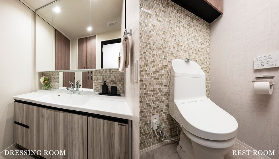 DRESSING ROOM & REST ROOM
