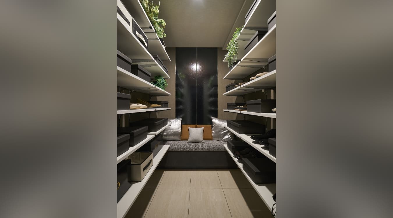 Shoes in Closet