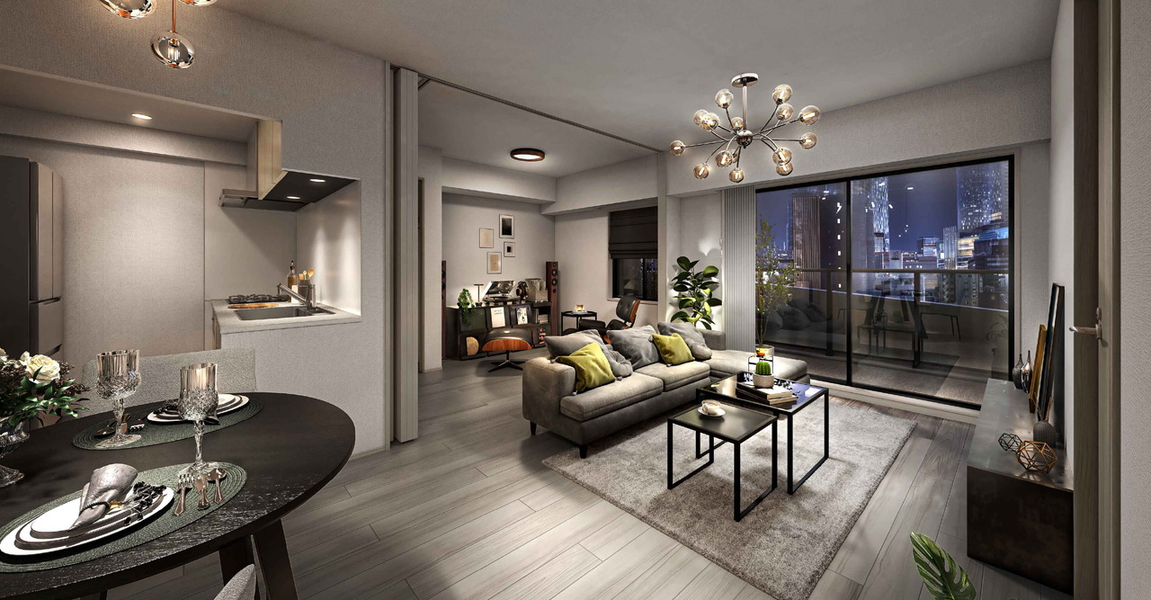 Bタイプ室内完成予想図