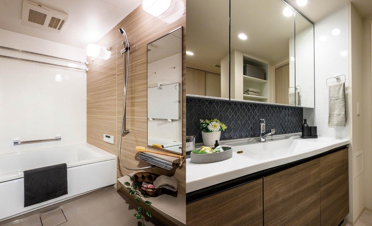 BATHROOM／POWDER ROOM