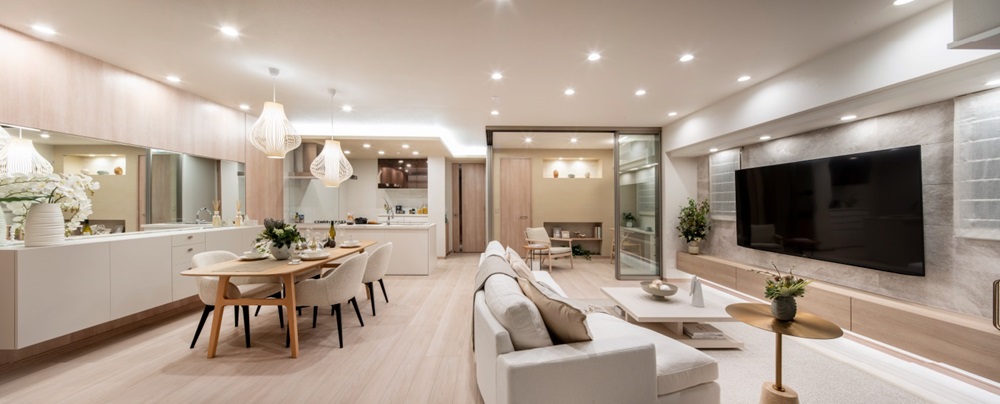 Living Dining Kitchen
