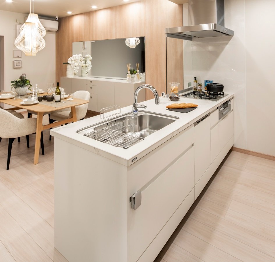 Living Dining Kitchen