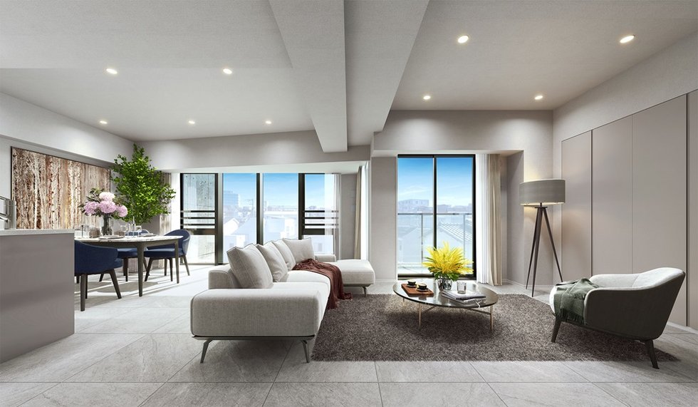 室内完成予想CG(B type/Living Dining)