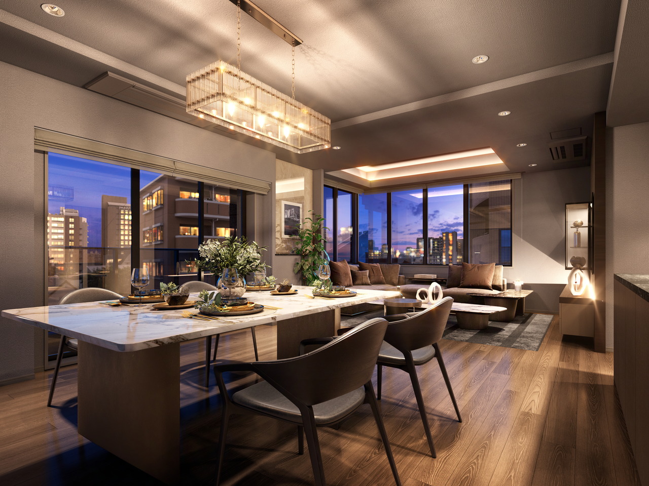 140As室内完成予想CG（分譲済）