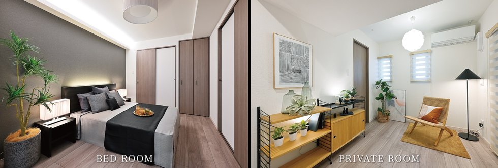 BED ROOM／PRIVATE ROOM