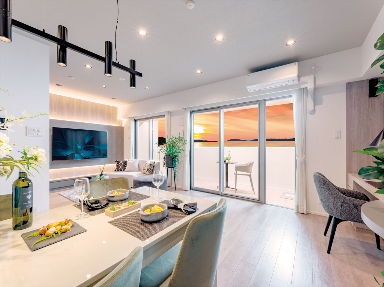 LIVING DINING