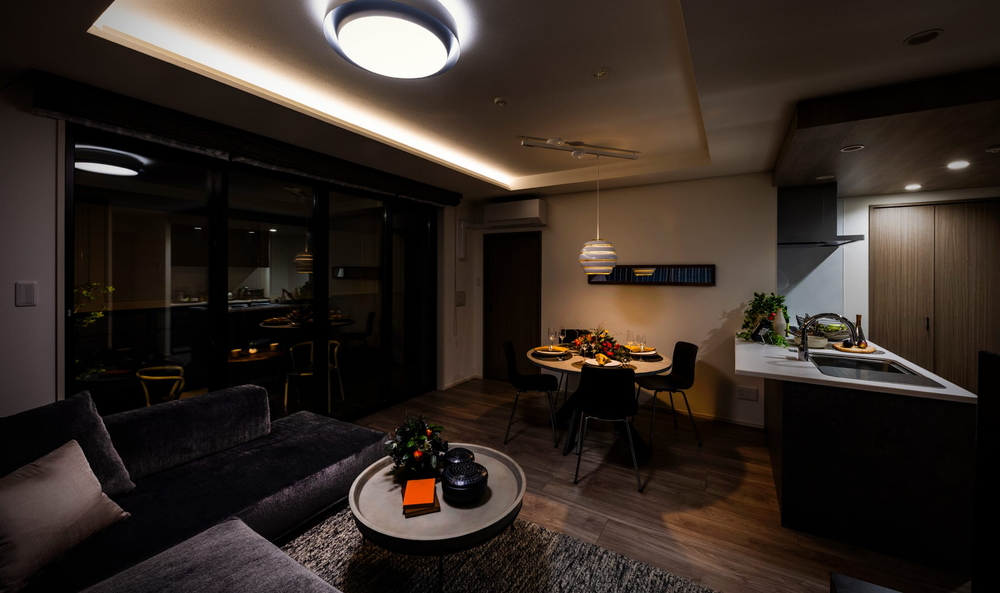 LIVING DINING KITCHEN