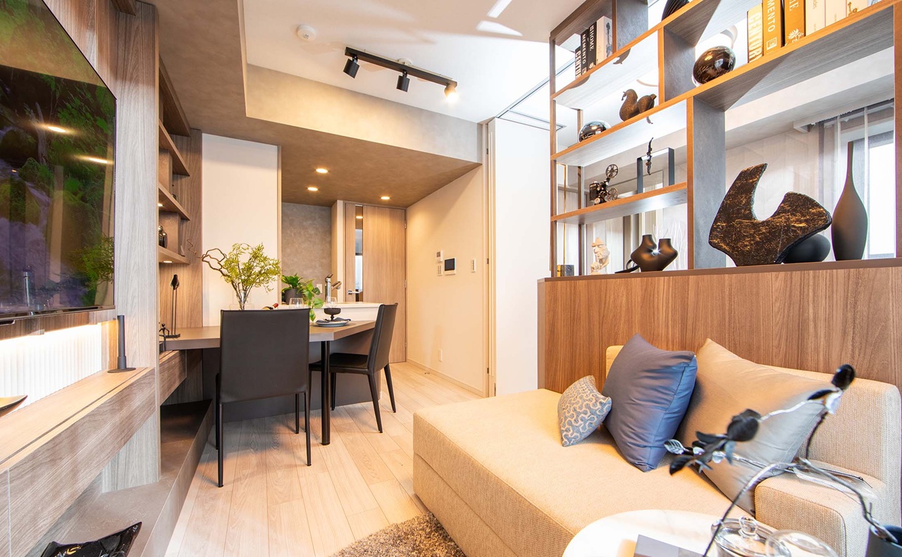 LIVING DINING KITCHEN