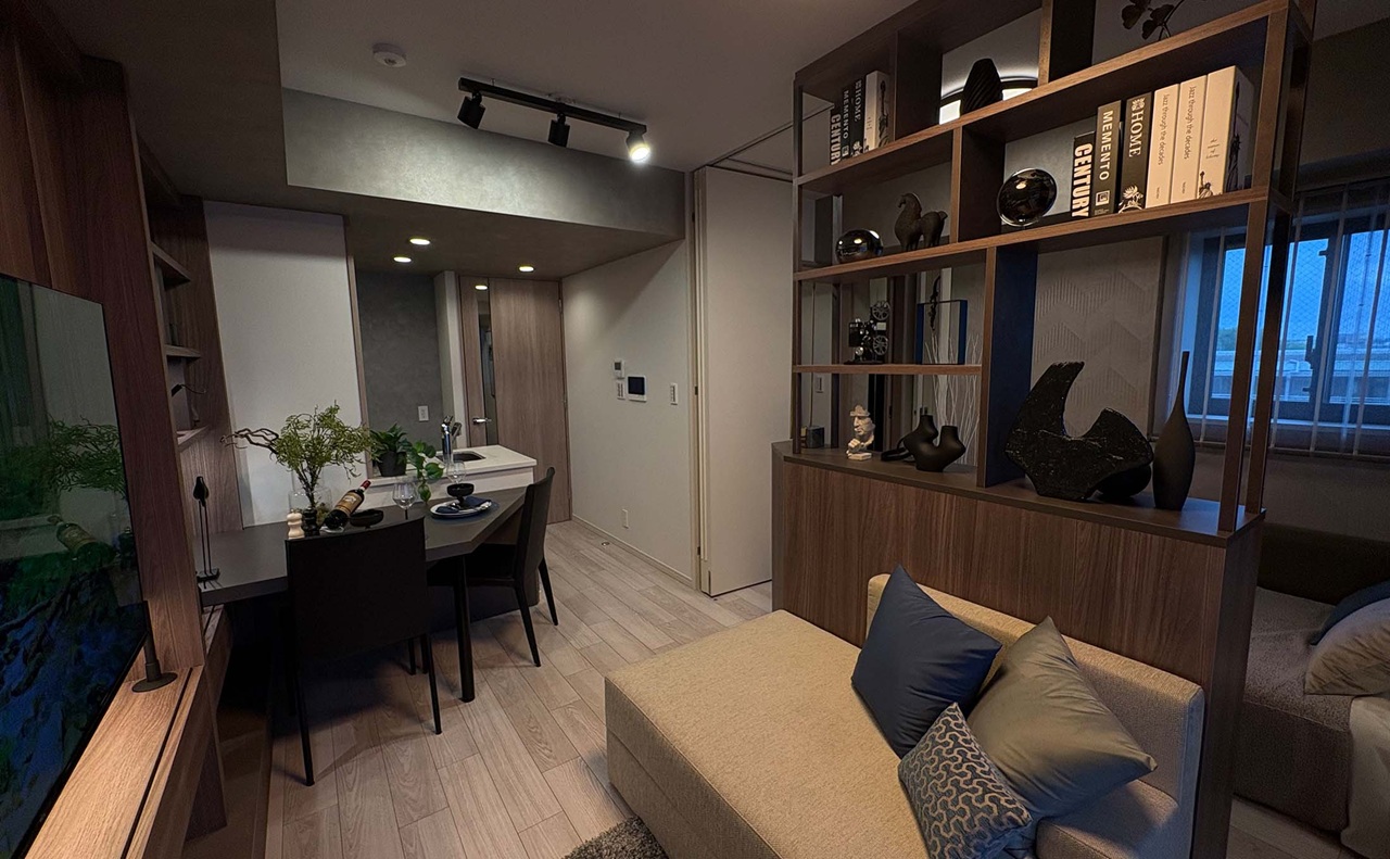 LIVING DINING KITCHEN