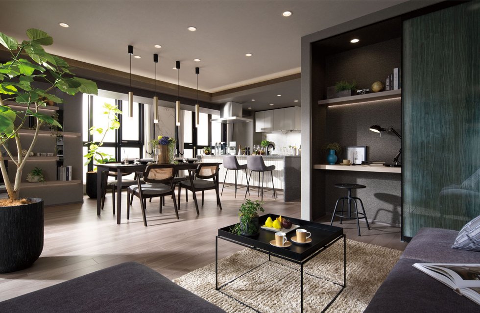 LIVING DINING
