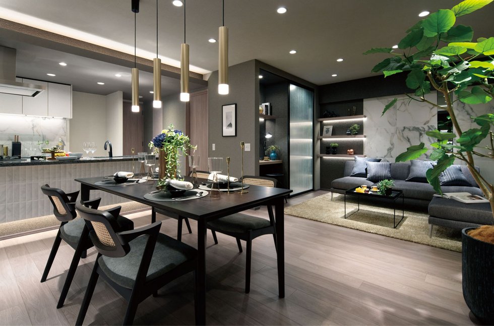 LIVING DINING
