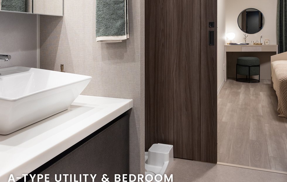 A-TYPE UTILITY & BEDROOM