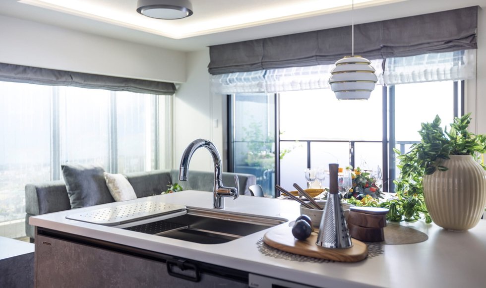 LIVING DINING KITCHEN