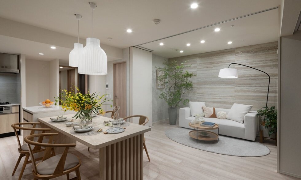 リビング・ダイニング・キッチン、洋室（2）