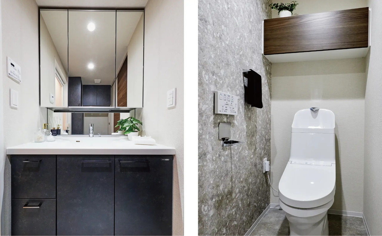 Powder room／Toilet