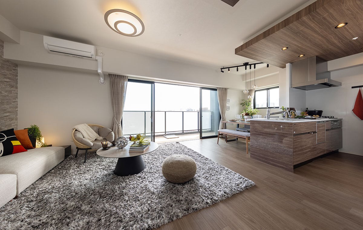 LIVING・DINING・KITCHEN（Bタイプ/12階）