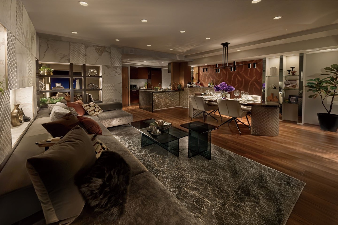 LIVING DINING KITCHEN