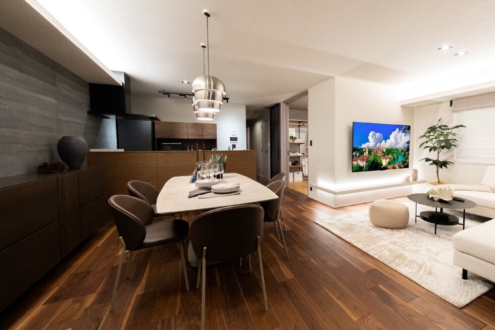 LIVING DINING KITCHEN