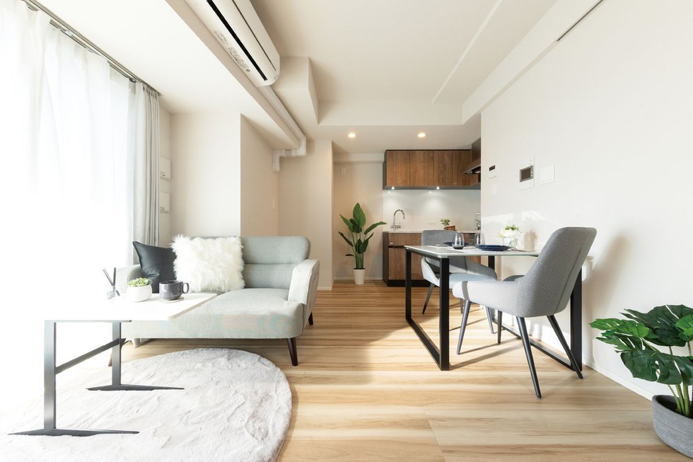 LIVING DINING KITCHEN