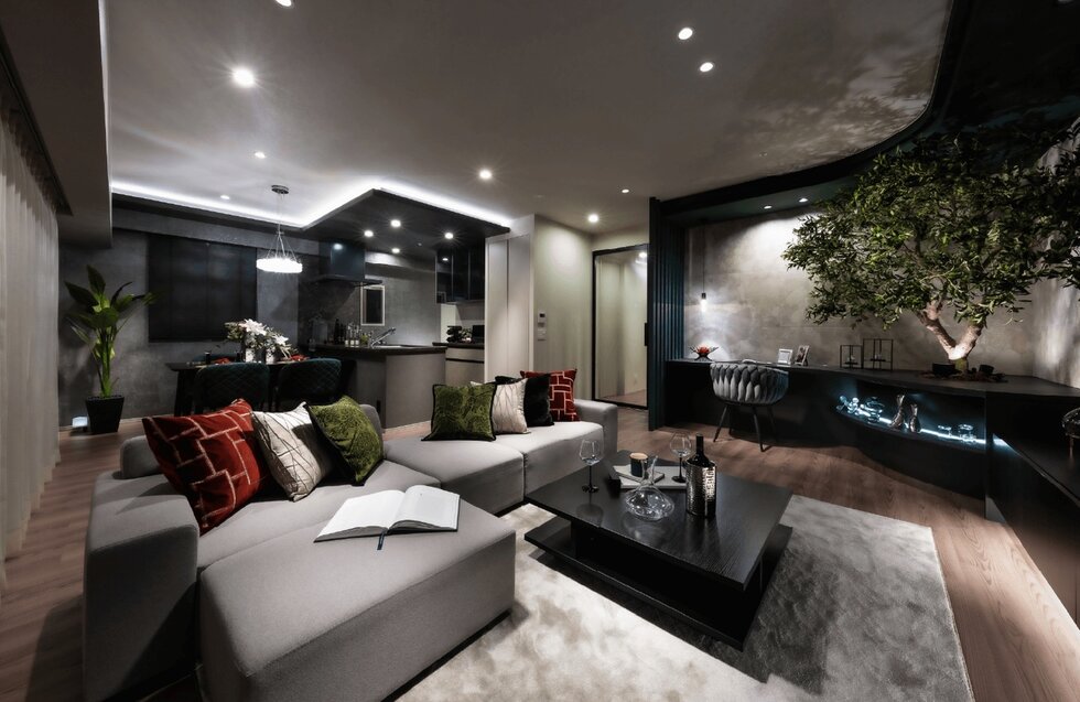 LIVING DINING KITCHEN
