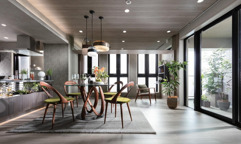 LIVING DINING