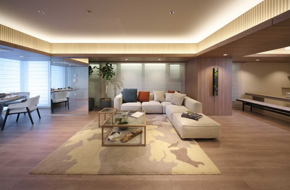 Living Dining Kitchen