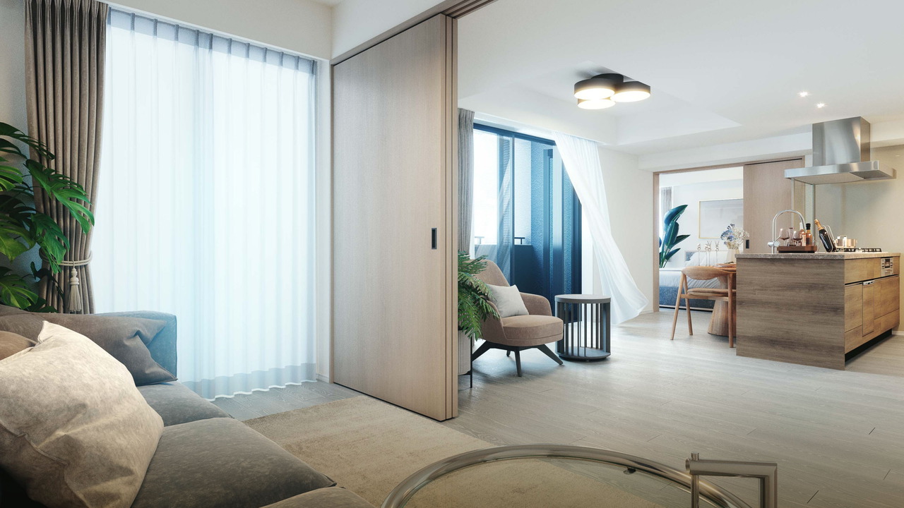 リビング・ダイニング完成予想CG（Gタイプ）