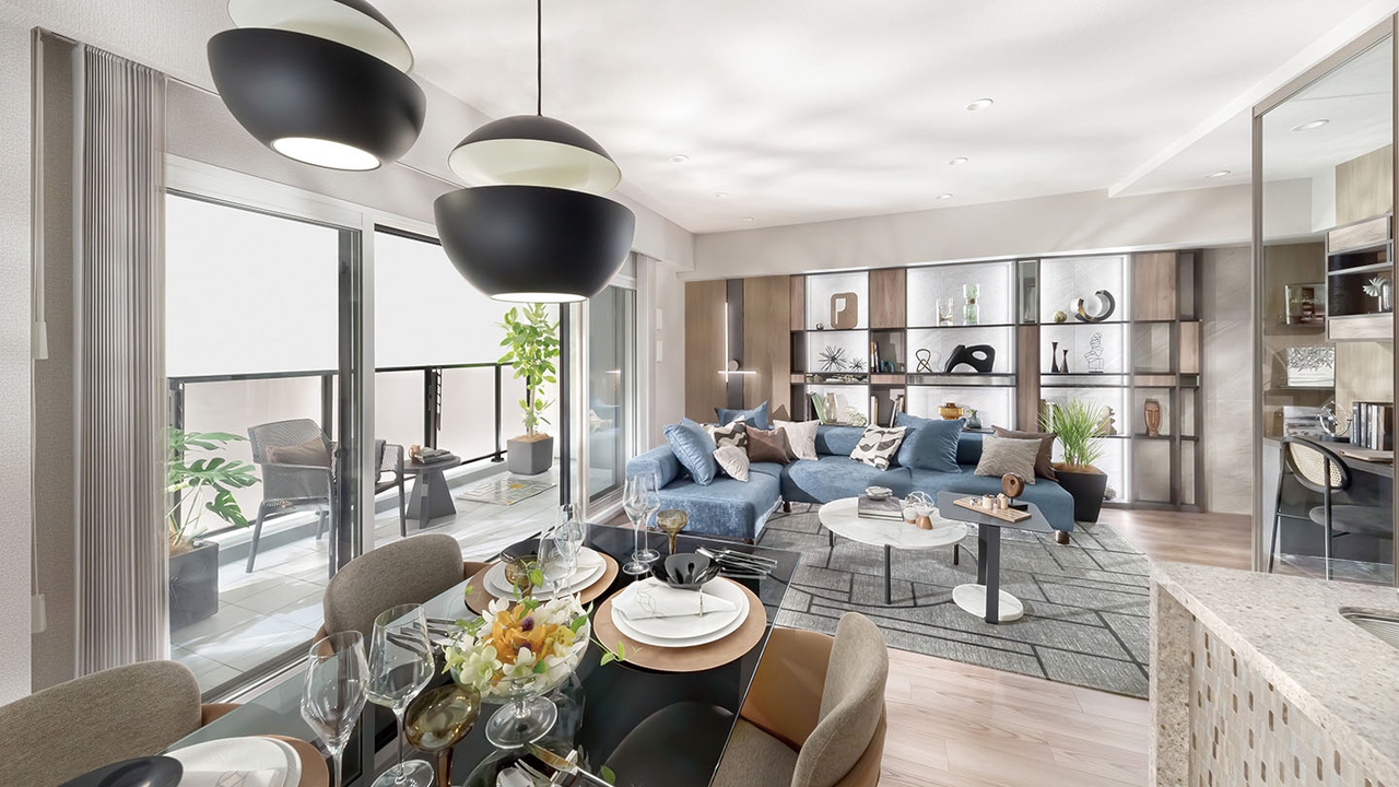 LIVING DINING