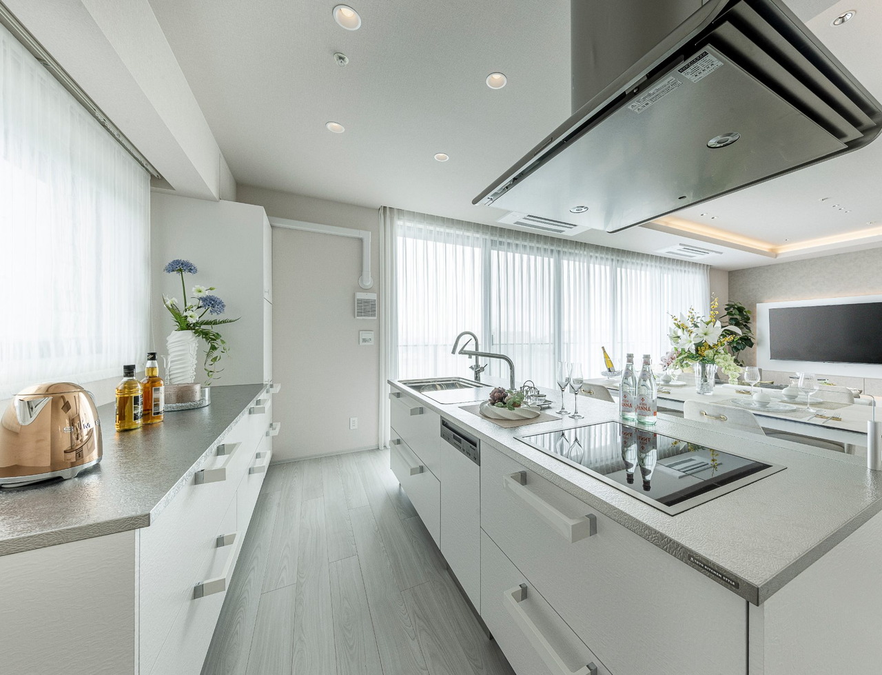 H type Kitchen