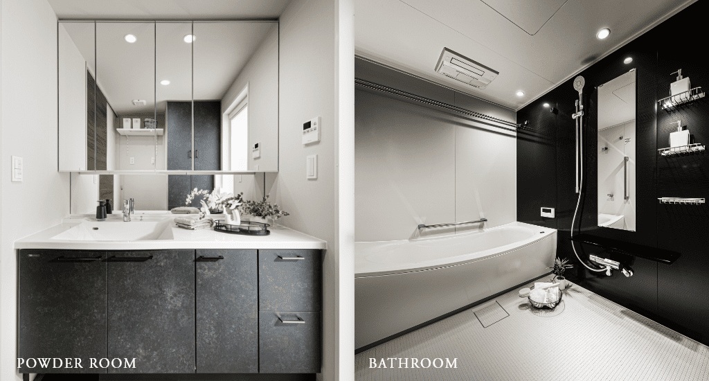 POWDER ROOM／BATHROOM