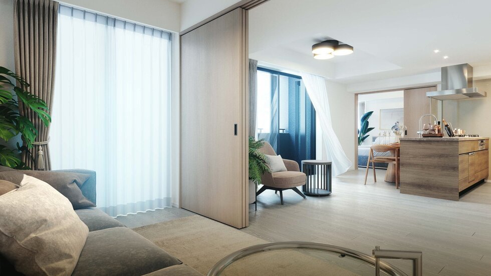 リビング・ダイニング完成予想CG（Gタイプ）