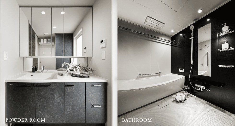 POWDER ROOM／BATHROOM