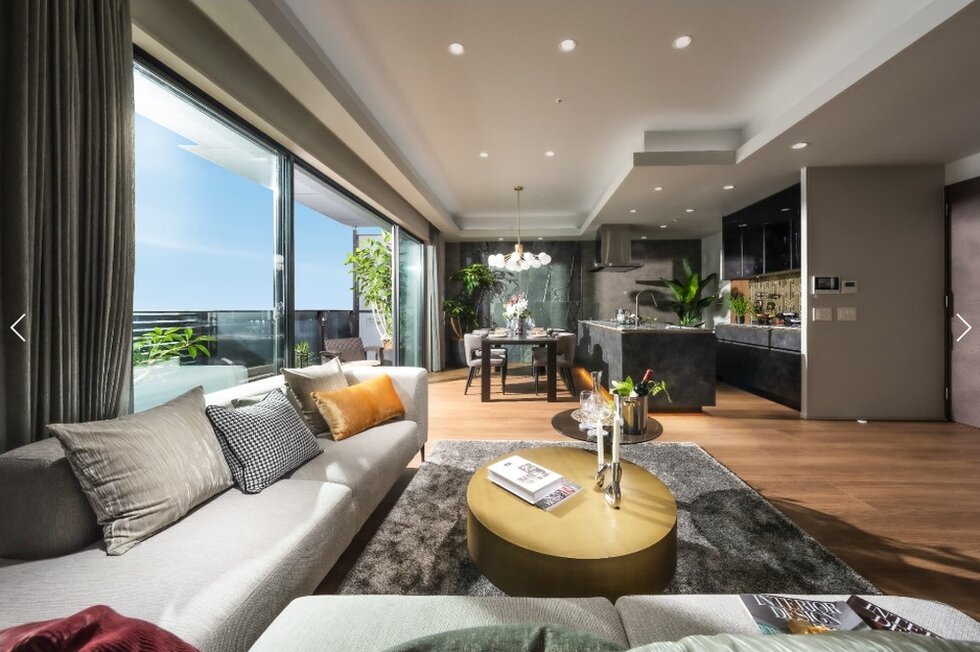 LIVING DINING KITCHEN