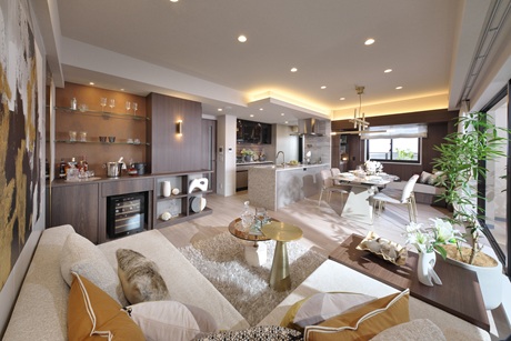 リビング・ダイニング（Vタイプ）