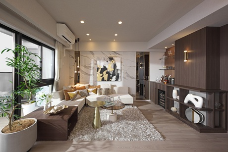 リビング（Vタイプ）