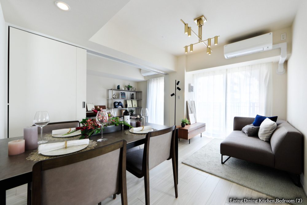 Living Dining Kitchen、Bedroom（2）