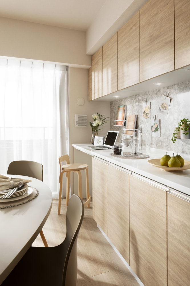 LIVING DINING KITCHEN