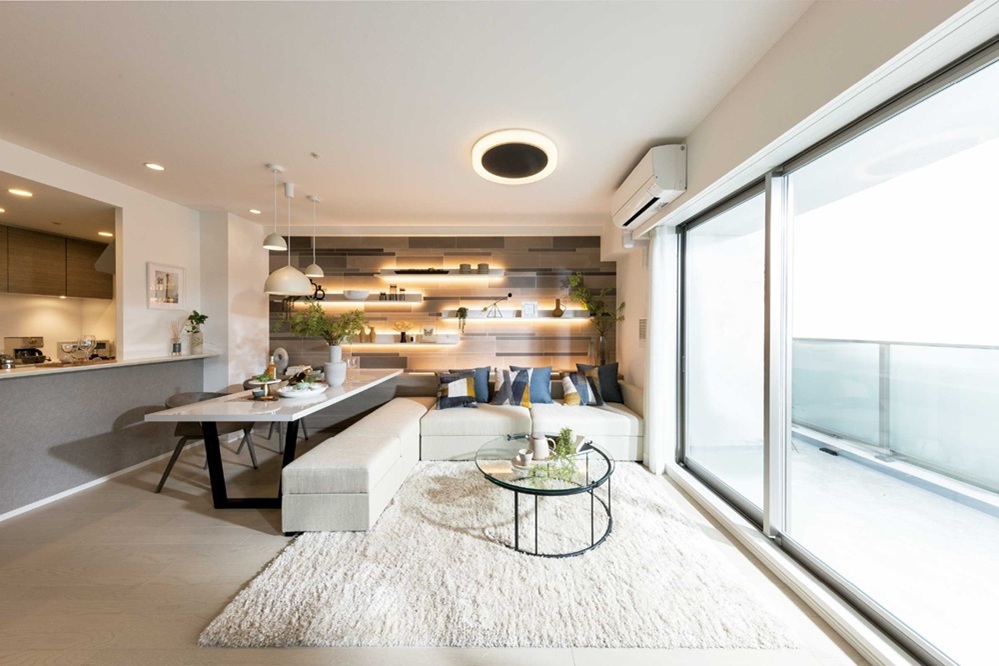 LIVING DINING KITCHEN