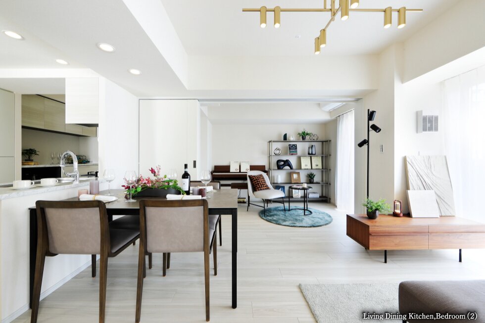 Living Dining Kitchen、Bedroom（2）