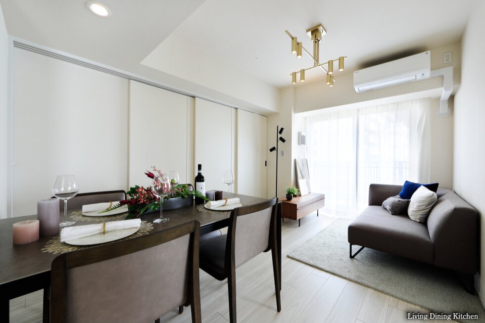 Living Dining Kitchen